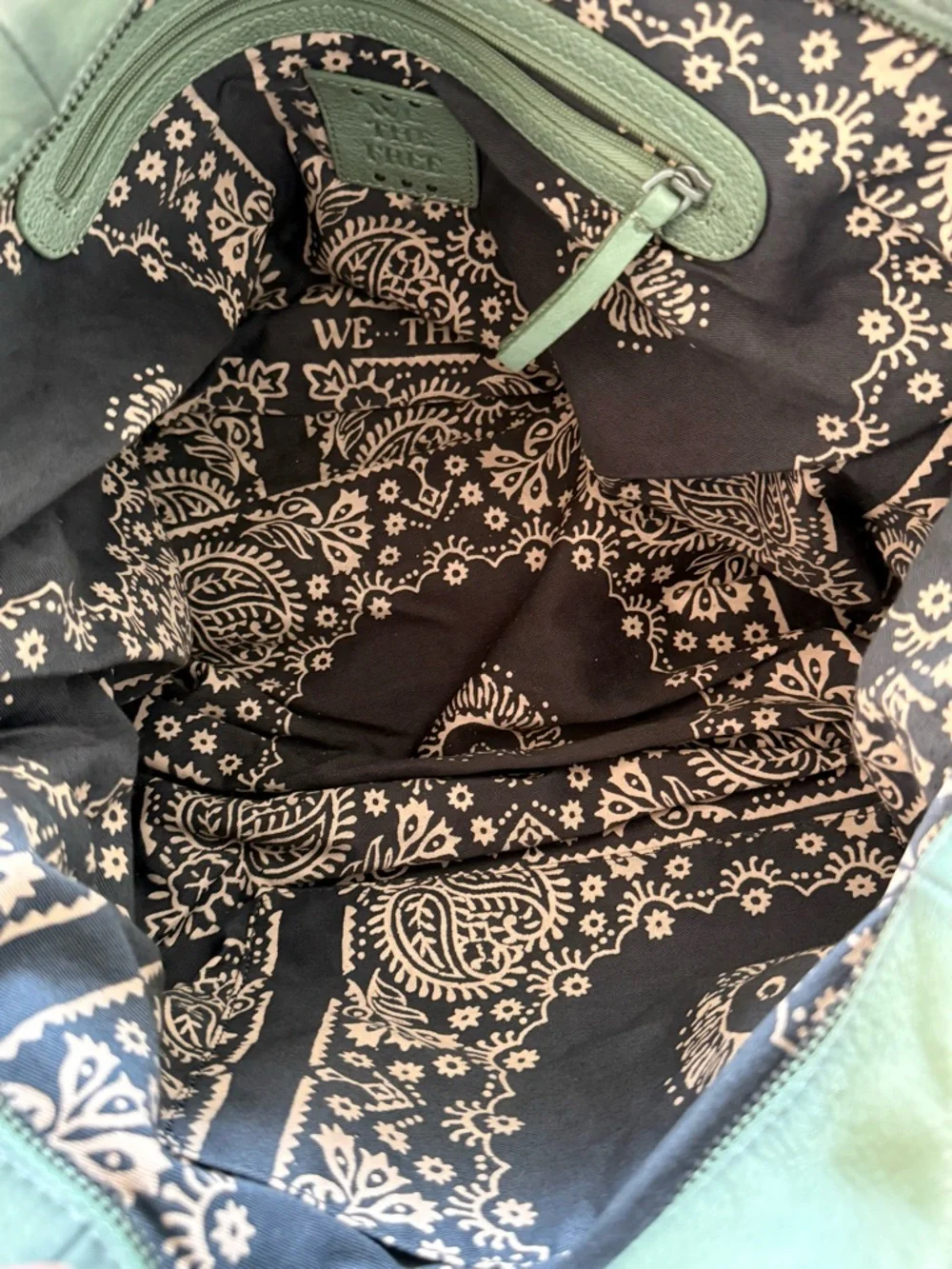 We The Free Emerson Green Shoulder Tote - Picture 7 of 12